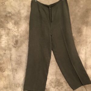 TOMMY BAHAMA  WOMENS SILK PANTS 10